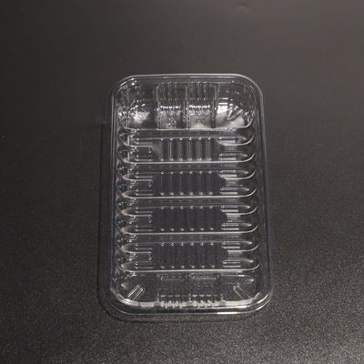 Qualität  7 Inch PET Plastic Food Tray For Packaging Container For Fresh Fruit usine