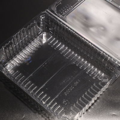 Qualität  Leak Proof Plastic Food Container Disposable PET Plastic Container For Food Packaging usine