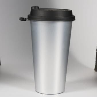 17OZ गोल सफेद प्लास्टिक पीपी कप जूस पेय के लिए एक बार का कप कॉफी बोबा चाय