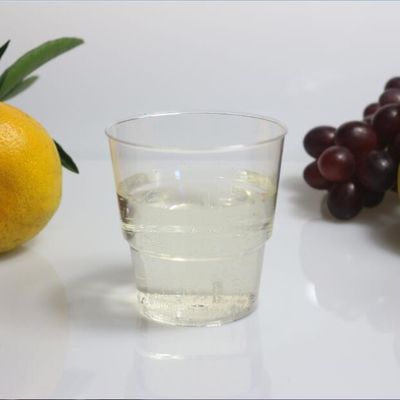 Niestandardowe szklanki plastikowe PS jednorazowe o pojemności 180 ml do picia gorących i zimnych napojów i wina