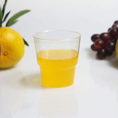 Niestandardowe szklanki plastikowe PS jednorazowe o pojemności 180 ml do picia gorących i zimnych napojów i wina