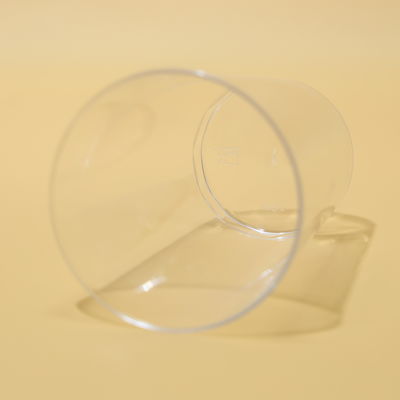 15.5g Round PS Plastic Cups for Transparent Beverage Packaging Solutions In Color