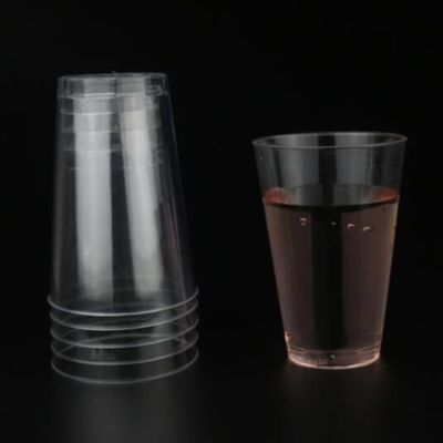Eco Clear PS Plastic Cups 12OZ Customizable LOGO FDA SGS Certification For Party,Cafe,Outdoor