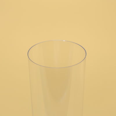 Cốc nhựa PS một lần dùng trong suốt 270ML Long Tumbler với màu sắc tùy chỉnh