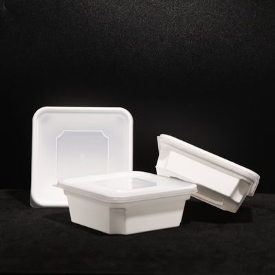 Picnic PP Scatola di plastica per pranzo usa e getta con tappo per cibo caldo / freddo