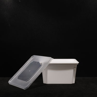 Prueba de fugas Impreso a medida de grado alimenticio caja de almuerzo desechable multiuso caja de comida desechable 1000pcs
