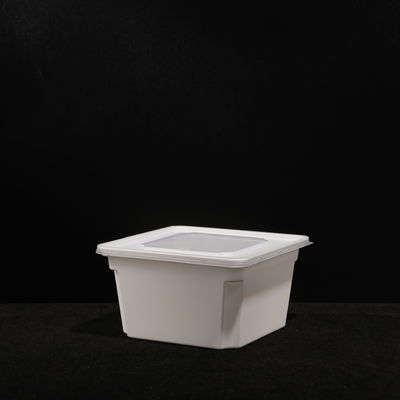 Prueba de fugas Impreso a medida de grado alimenticio caja de almuerzo desechable multiuso caja de comida desechable 1000pcs