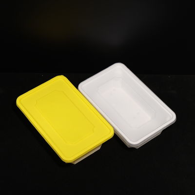 650ml Plastik-PP-Lunchbox Einweg-Lunchpackbox undicht für Hot Dog Sandwich