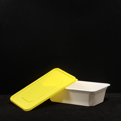 Langlebige PP-Lunchbox Fastfood-Fruchtverpackung Kunststoffbox mit undichtem Deckel
