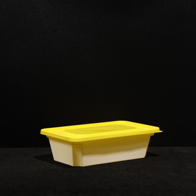 Langlebige PP-Lunchbox Fastfood-Fruchtverpackung Kunststoffbox mit undichtem Deckel