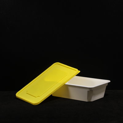 Snap On PP Plastic Lunch Box 750ml Capaciteit BPA vrij lekbestendig