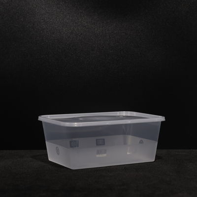 Boîte à repas en PP jetable sans BPA pour les aliments chauds et froids à l'extérieur