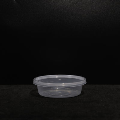환경 친화적 220ml 겹쳐질 수 있는 맞춤형 색상 PP 둥근 점심 상자