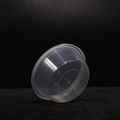 환경 친화적 220ml 겹쳐질 수 있는 맞춤형 색상 PP 둥근 점심 상자