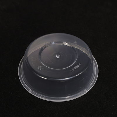 280ML 보관용으로 다양한 색상의 일회용 PP 점심 상자