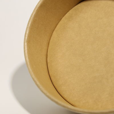 Kreisförmige Kraftpapierboxen für den Einzelhandel