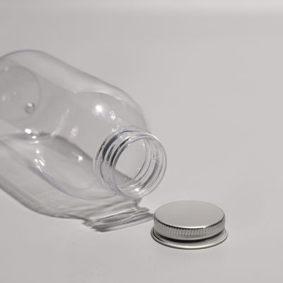 300ml Botol PET Plastik Transparan Untuk Diambil Bentuk Bulat Dengan Warna Disesuaikan