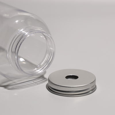 Aluminium / plastic doppen BPA-vrije plastic fles voor dranken en sapdranken