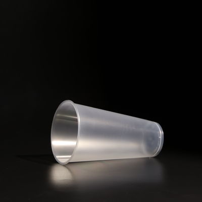 BPA 無料 プラスチック 丸型 PP カップ オーダーメイド ロゴと蓋 汁やボバ ティー