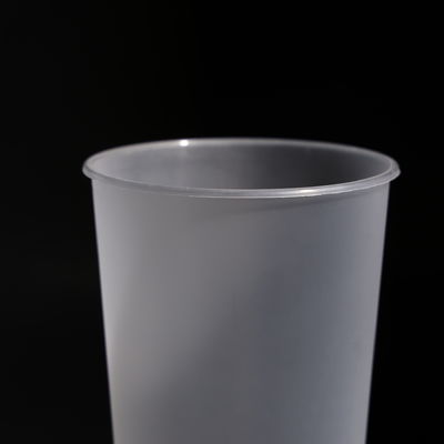 24OZ Cốc PP nhựa với nắp trong logo tùy chỉnh cho nước trái cây và đồ uống