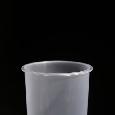 Ekologiczne plastikowe kubki do herbaty PP Boba 1000 ml z płaską / kopułą