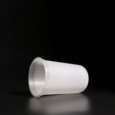 500ml/700ml Plastic PP Cup Wegwerpbeker Met Flat/Dome Deksel Voor Drank