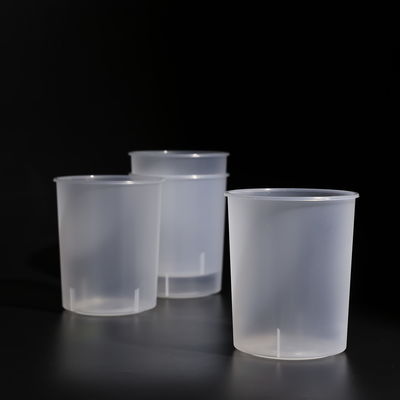 Coupe en PP écologique ronde transparente en plastique 700 ml Coupe en PP jetable certifiée FDA