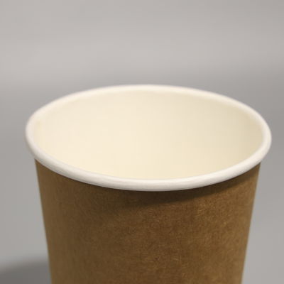 Customized Cup Paper Bulat Untuk Minuman Panas Dan Kopi Dengan 1 - 7 Warna Pencetakan