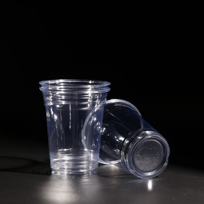 Thương mại tùy chỉnh 12oz PET cốc với in cho trà Boba