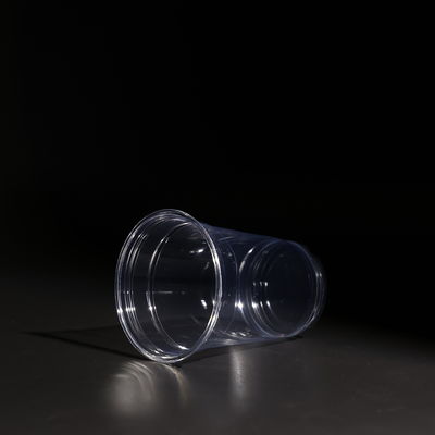 12 oz plastikowe jednorazowe kubki Tumblers PET kubki do picia na zimne napoje kawa herbata Boba