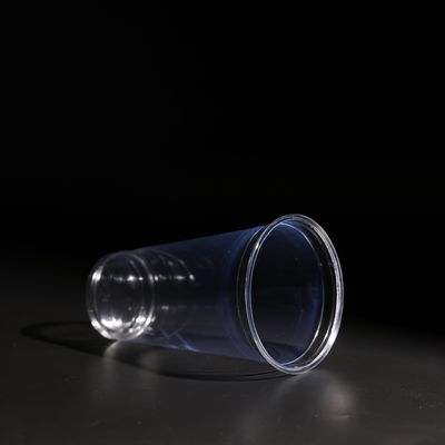 Taza PET desechable de plástico con logotipo personalizado para bebidas frías
