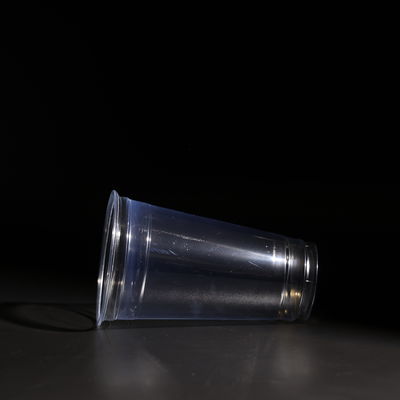 Zindywidualizowany jednorazowy kubek z plastiku PET z drukiem logo na napoje zimne