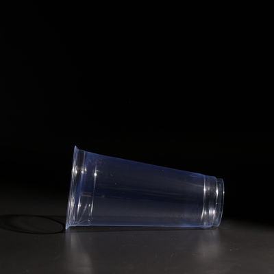 Soğuk içecekler için 20oz BPA'sız tek kullanımlık PET plastik bardaklar
