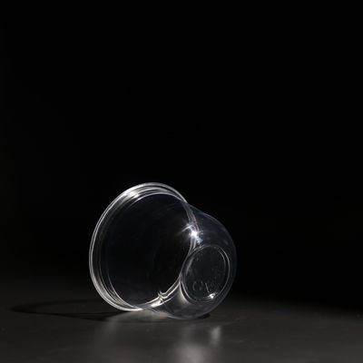 360 ml διαυγές πλαστικό ποτήρι PET με πιστοποίηση FDA και το χαρακτηριστικό της στοίβασης