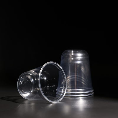 Cold Juice Plastic 1 lần dùng Cup 14oz PET Plastic Cup với nắp Logo cá nhân được in