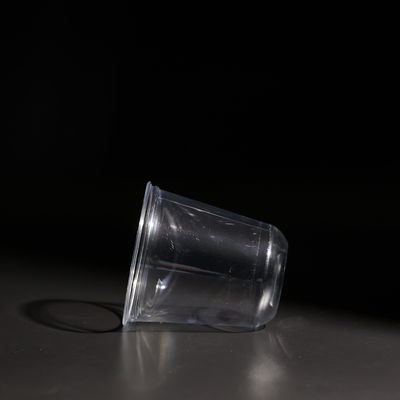 Cold Juice Plastic 1 lần dùng Cup 14oz PET Plastic Cup với nắp Logo cá nhân được in