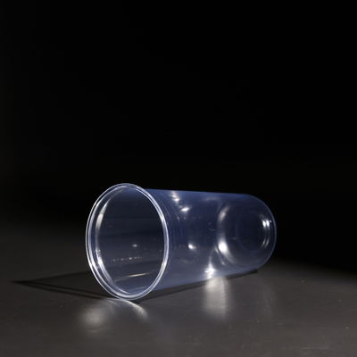 24oz U hình dạng cà phê bong bóng trà cốc nhựa minh bạch PET một lần dùng cốc