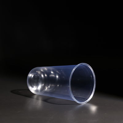 24OZ PET Copas transparentes de plástico libres de BPA Copas de té desechables con burbujas Certificado SGS