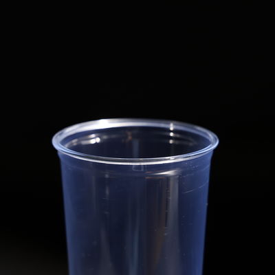 24oz helder plastic PET U-vormige plastic bekers stapelbare bekers voor koude dranken