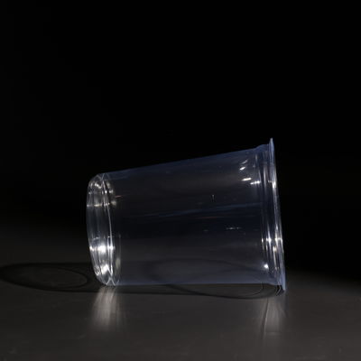 Gepersonaliseerd logo 32OZ Clear Plastic PET Cup PET Plastic Cups voor koude dranken Boba thee