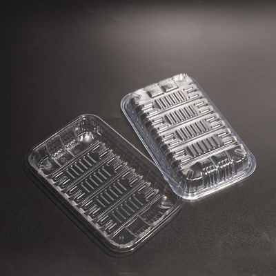 Tray PET Plastik Dengan Warna Disesuaikan Untuk Kontainer Pengemasan Makanan