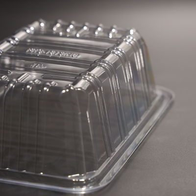 Tavolo alimentare rettangolare monouso in plastica PET personalizzato