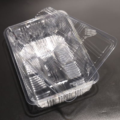 パーソナライズ可能な透明なPET食品グレードのプラスチックトレイ