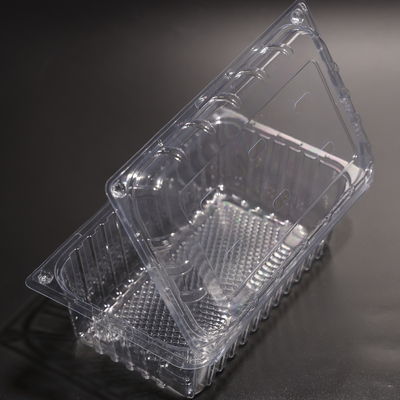 Contenitore per alimenti in plastica rettangolare riutilizzabile
