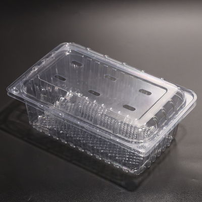 Zastosowalne pojemniki plastikowe do żywności PET Opakowania żywności Pojemniki plastikowe do przechowywania żywności