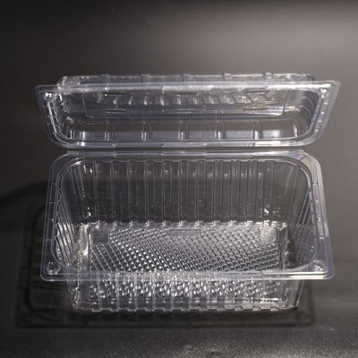 Zastosowalne pojemniki plastikowe do żywności PET Opakowania żywności Pojemniki plastikowe do przechowywania żywności