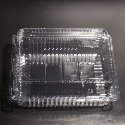 多用途プラスチック食品容器 蓋付きの使い捨て食品容器