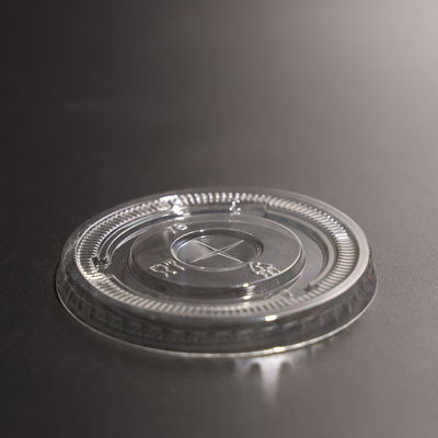 Couvercle de tasse en plastique rond Couvercle en plastique flexible et imperméable