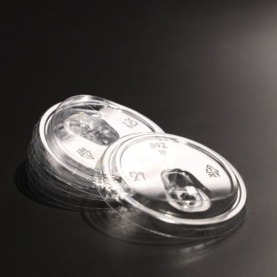 89mm PET پلاستیکی کف جام شفاف ضد نشت پیچ گرد روی کف جام