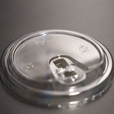 95mm 丸いプラスチックカップ蓋 調整可能で使いやすいデザイン 飲みやすさ